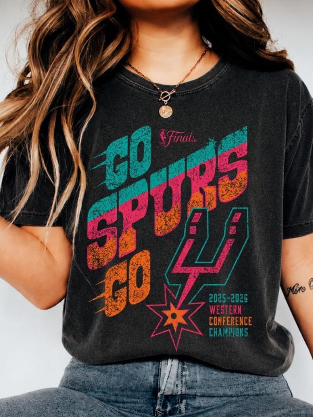 Go Spurs Go Finals Shirt, San Antonio Basketball Tee, 2026 Western Conference Ch